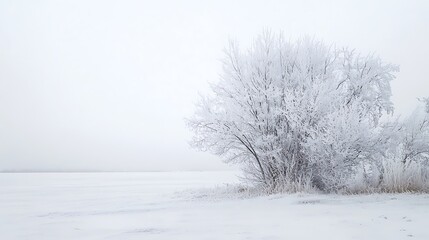 Snowfall blanketing mountains image