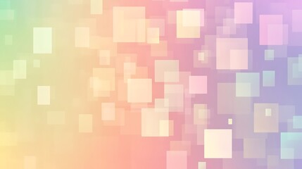Fototapeta premium Abstract Pastel Square Background Design