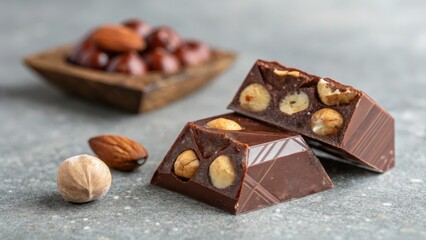 chocolate and nuts