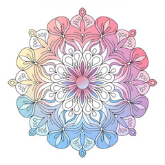 pink floral background