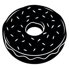 illustration of a doughnut