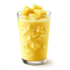 Pineapple Paradise A tropical yellow milk 