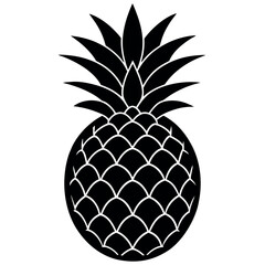 Obraz premium vector illustration of pineapple