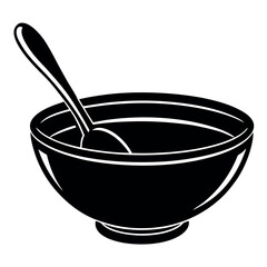 bowl with spoon