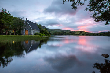 Fototapeta premium Morning at Gougane Barra, County Cork, Ireland 