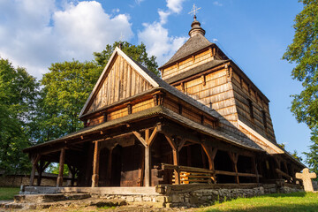 Drewniana cerkiew na wschodnich rubieżach