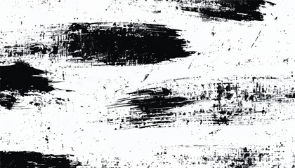 Black ink paint stroke background. Brush paint stroke background. Vector black paint  ink brush stroke  brush or texture. Grunge texture for background.