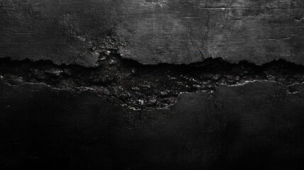 Obraz premium Dark Cracked Texture Background Image Black Grunge Wallpaper
