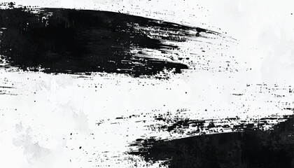 Black ink paint stroke background. Brush paint stroke background. Vector black paint  ink brush stroke  brush or texture. Grunge texture for background.