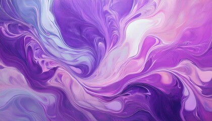 Fototapeta premium fluid abstract purple marble texture for wall art, background, or digital design with soft violet and magenta swirls