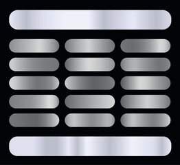 Silver Gradient Textures