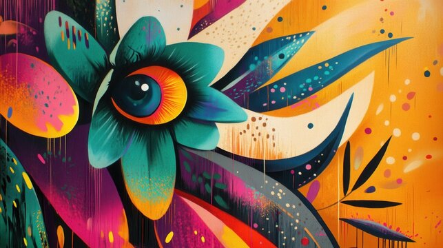 Playful graphics radiate joy and excitement.