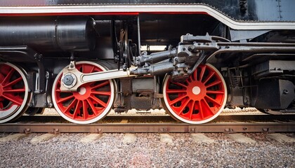 steam locomotive wheels
