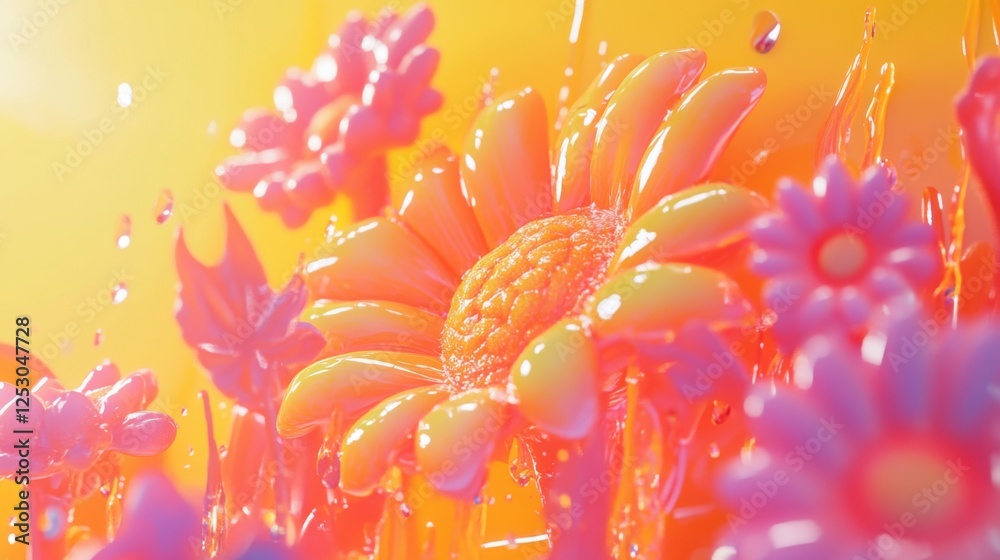 Fototapete sunshine vibes graphics are filled with warmth and happiness.