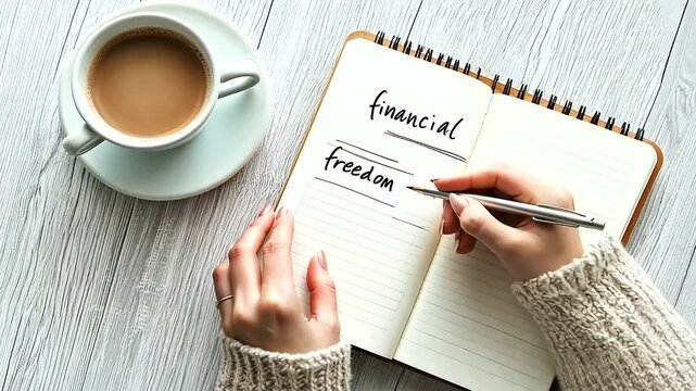 Journaling Financial Goals for Achieving Financial Freedom