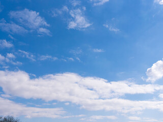  冬の青空と雲43