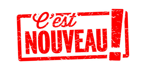 C'est nouveau !