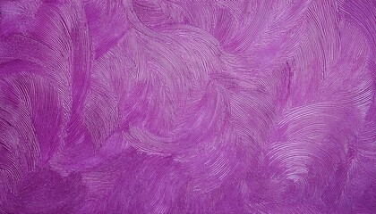 Obraz premium textured purple stucco wall background with artistic abstract brushstroke pattern for interior design, wallpaper, and decor