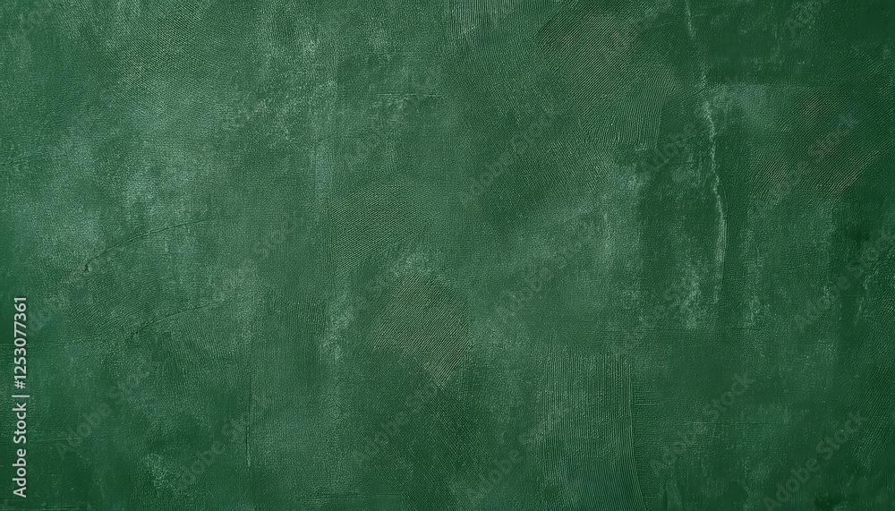 Poster deep green textured abstract background with subtle brush strokes, plaster texture, and artistic depth for design and branding

