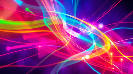 Obraz premium abstract colorful background with lines