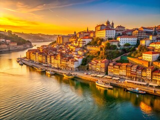 Minimalist Porto Douro River: August 2021 Scenic View