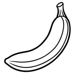 Crisp Banana Sketch Vector
