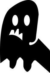 Halloween icon. Halloween icon collection.Pumpkins character silhouettes collection. Vector illustration.Witch, creepy and spooky elements for halloween silhouettes, sketch, icon, sticker.