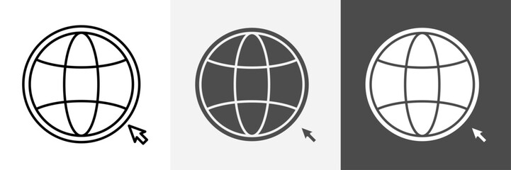 Web icon set vector art