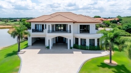 Modern Two Story Luxury Home on Golf Course