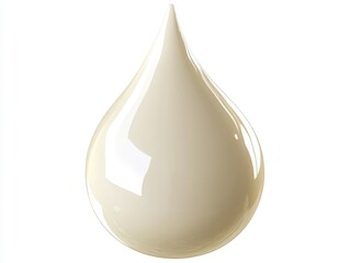 Droplet of liquid in a small transparent bottle, typically used for oral medications.