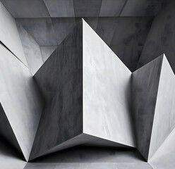 Abstract illustration with a monochromatic color scheme, emphasizing texture and form