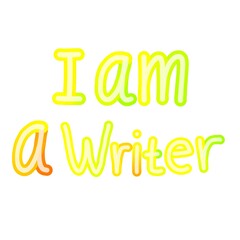 I am a writer profession text