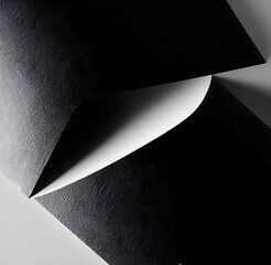 Abstract illustration with a monochromatic color scheme, emphasizing texture and form