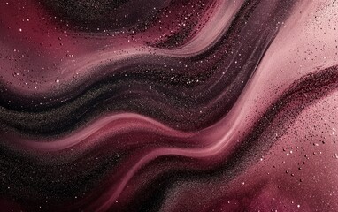 Obraz premium Sepia grainy gradient background with abstract dark noise texture