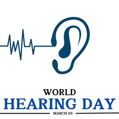 Obraz premium world hearing day 
