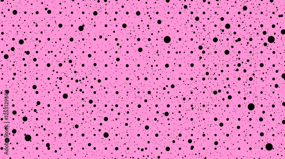 Canvas Prints pink and yellow halftone background with grungy dots
