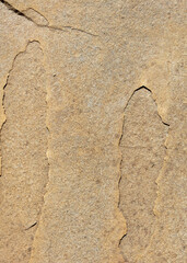 Natürlicher Sandstein, gelb beige, mit Glitzer, Hochformat, Steine