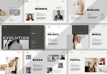 Evolution Portfolio Presentation Template