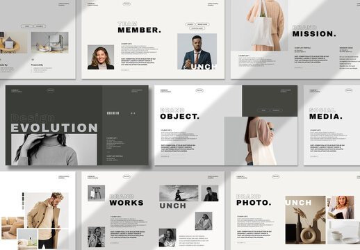 Evolution Portfolio Presentation Template