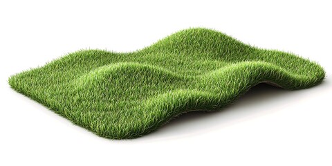 Abstract Grass Patch for Environment Background