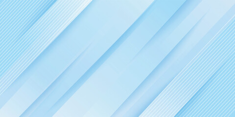 Obraz premium Paper Cut Blue color background abstract art vector