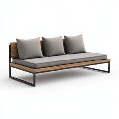 Relax in Style: Outdoor Benches with Cushions