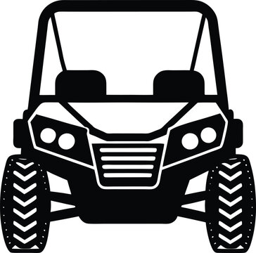 utv icon logo design vector