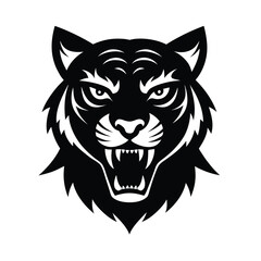 tiger head vector