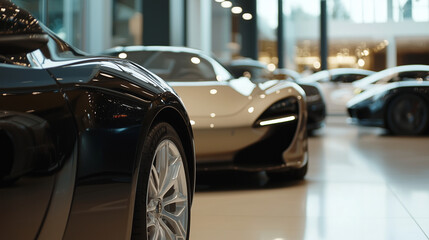 Luxury Car Dealership with Billionaire Purchasing Rare Vehicle