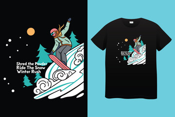 skull Japanese with moon illustration for t shirt design