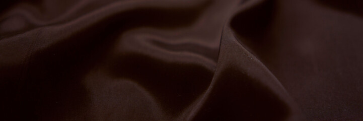 abstract background,  a wallpaper, fabric waves, color gradient, silk, satin Mocha Mousse color