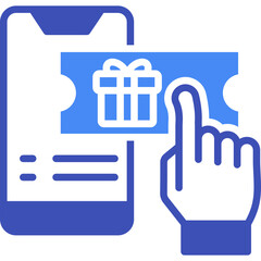 Mobile Coupon Icon