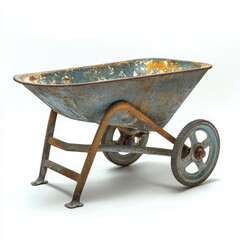 Vintage Wheelbarrow for Decorative Purposes