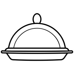 Modern Line Art Serving Tray Concepts